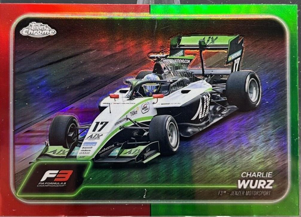Charlie Wurz [Red Green Refractor] #130