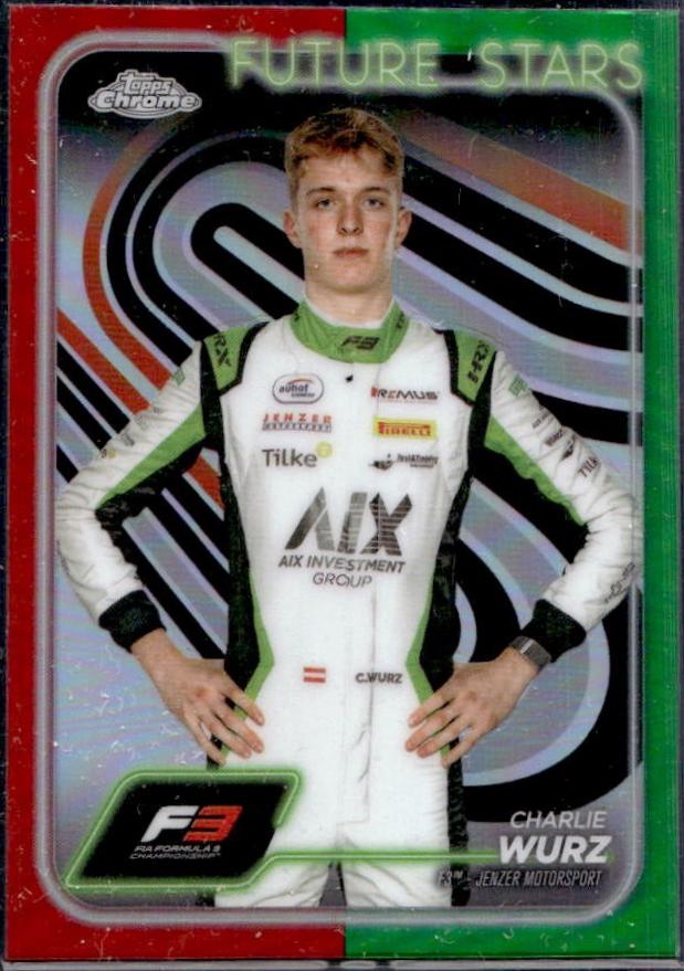 Charlie Wurz [Red Green Refractor] #58