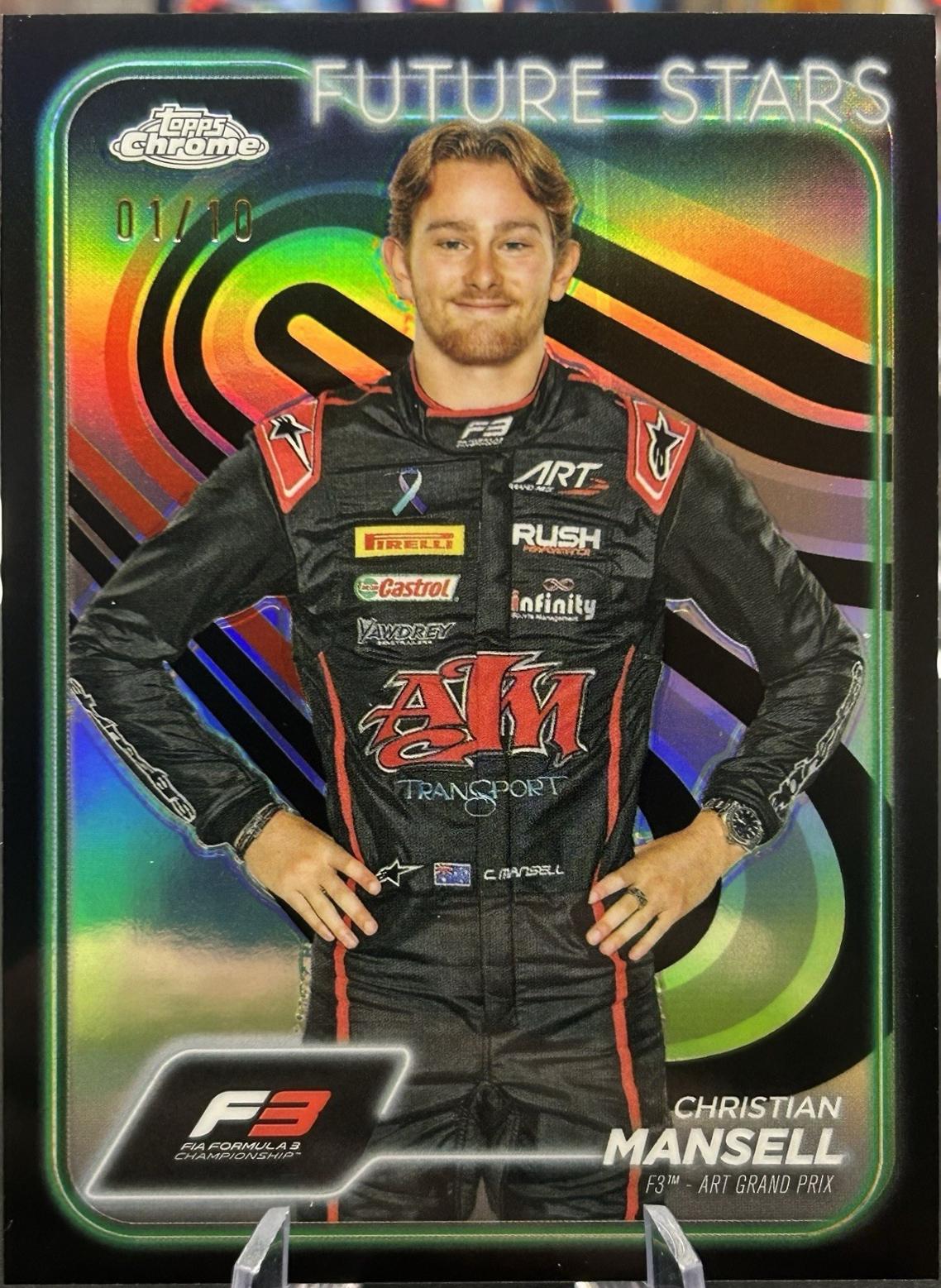 Christian Mansell [Black Refractor] #64