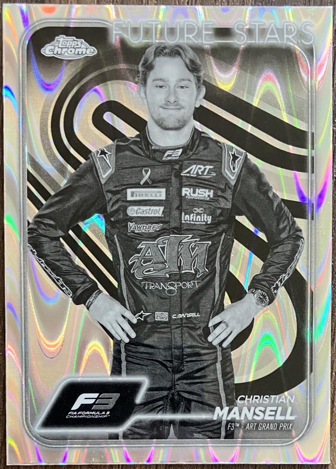 Christian Mansell [Black White RayWave Refractor] #64