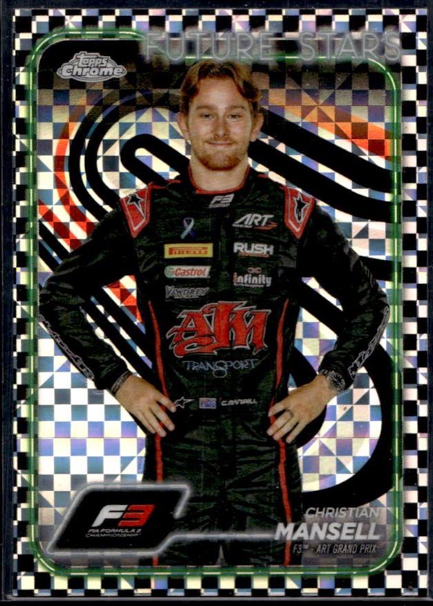 Christian Mansell [Checker Flag Refractor] #64