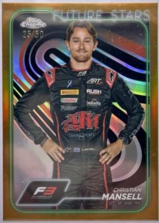 Christian Mansell [Gold Refractor] #64