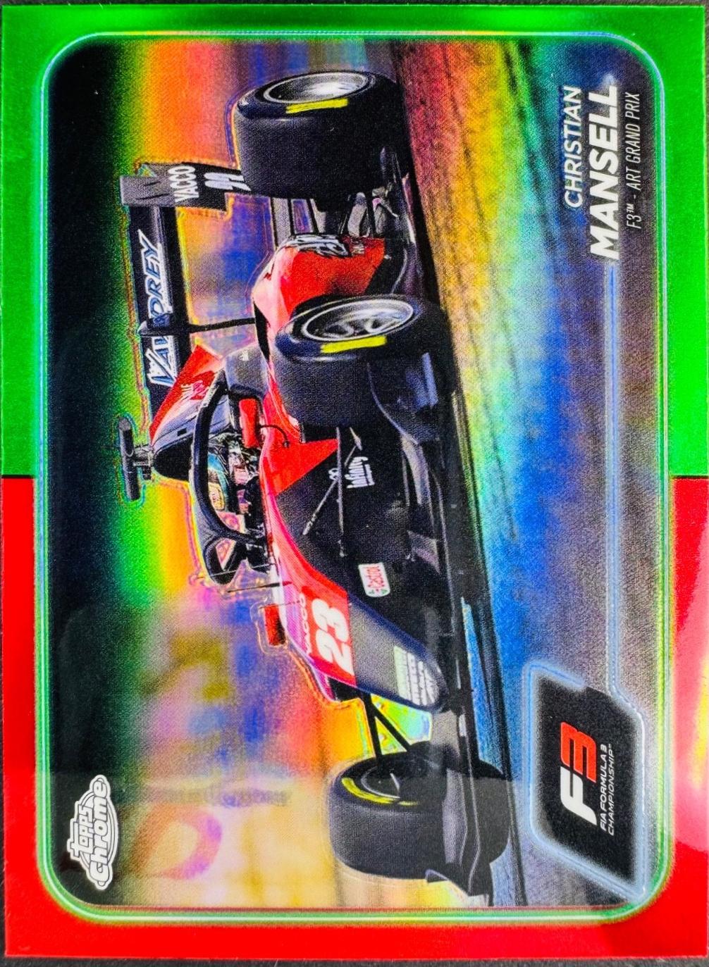 Christian Mansell [Green Refractor] #136