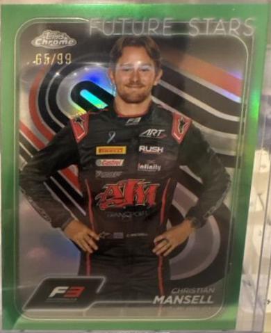 Christian Mansell [Green Refractor] #64