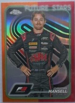 Christian Mansell [Orange Red Refractor] #64