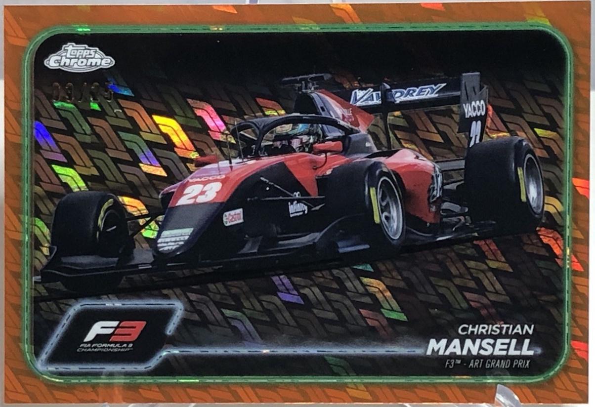 Christian Mansell [Orange Refractor] #136