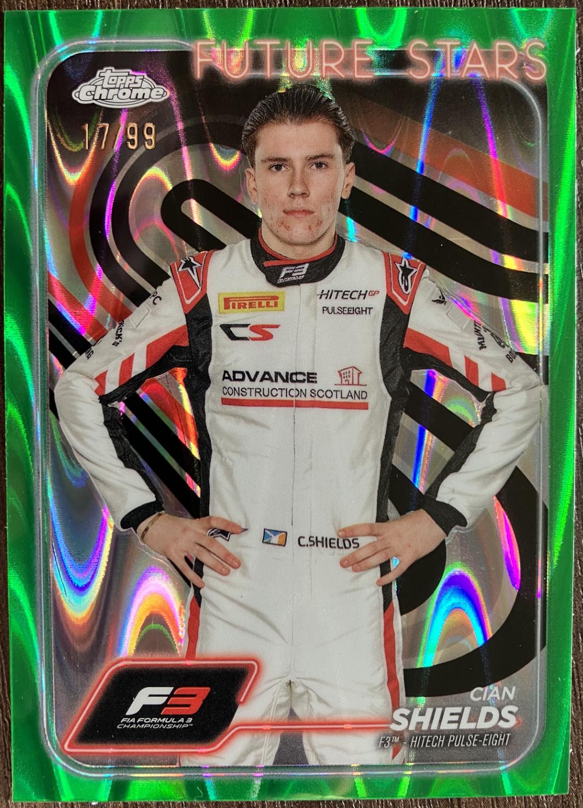 Cian Shields [Green RayWave Refractor] #57