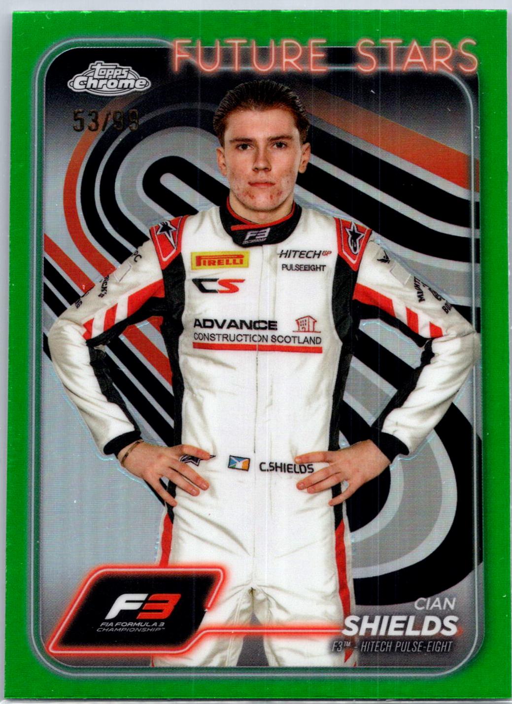 Cian Shields [Green Refractor] #57