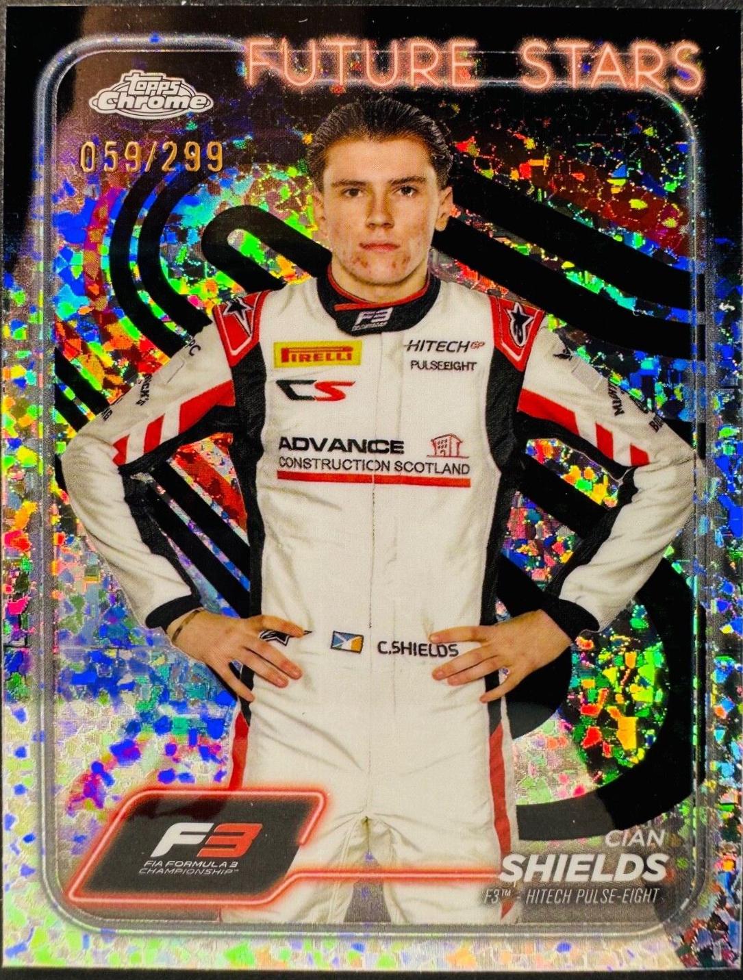 Cian Shields [Mini Diamond Refractor] #57