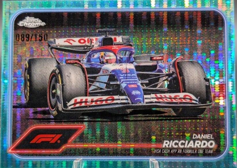 Daniel Ricciardo [Aqua Sonar Refractor] #90