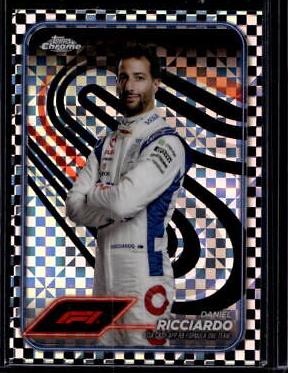 Daniel Ricciardo [Checker Flag Refractor] #18