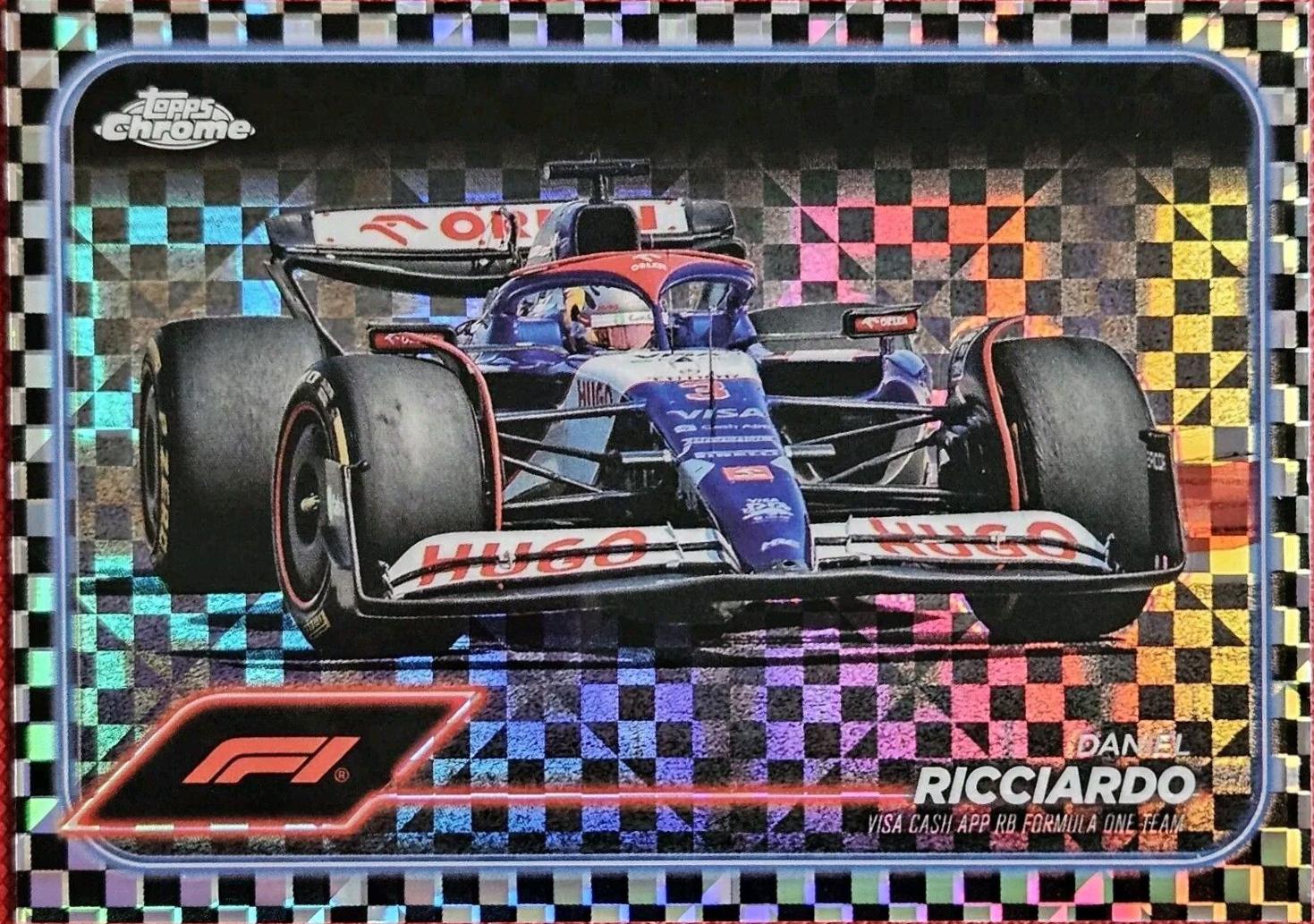 Daniel Ricciardo [Checker Flag Refractor] #90