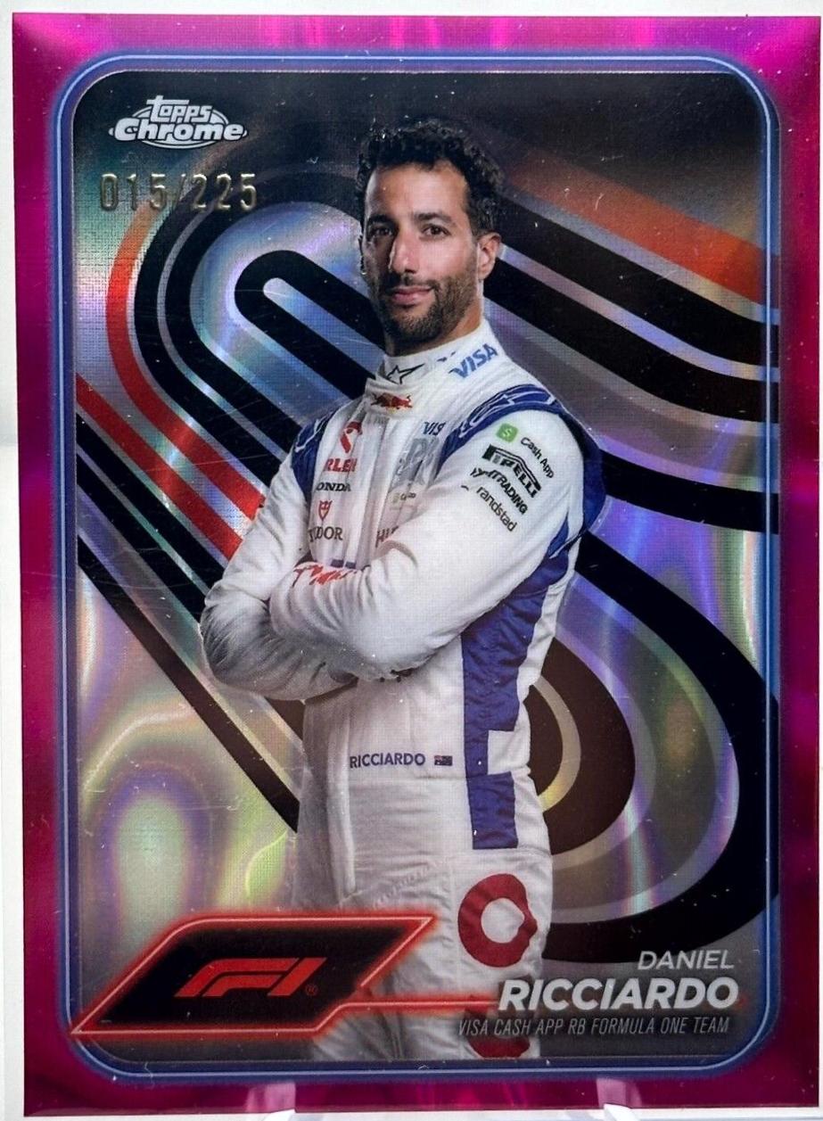 Daniel Ricciardo [Fuchsia Lava Refractor] #18