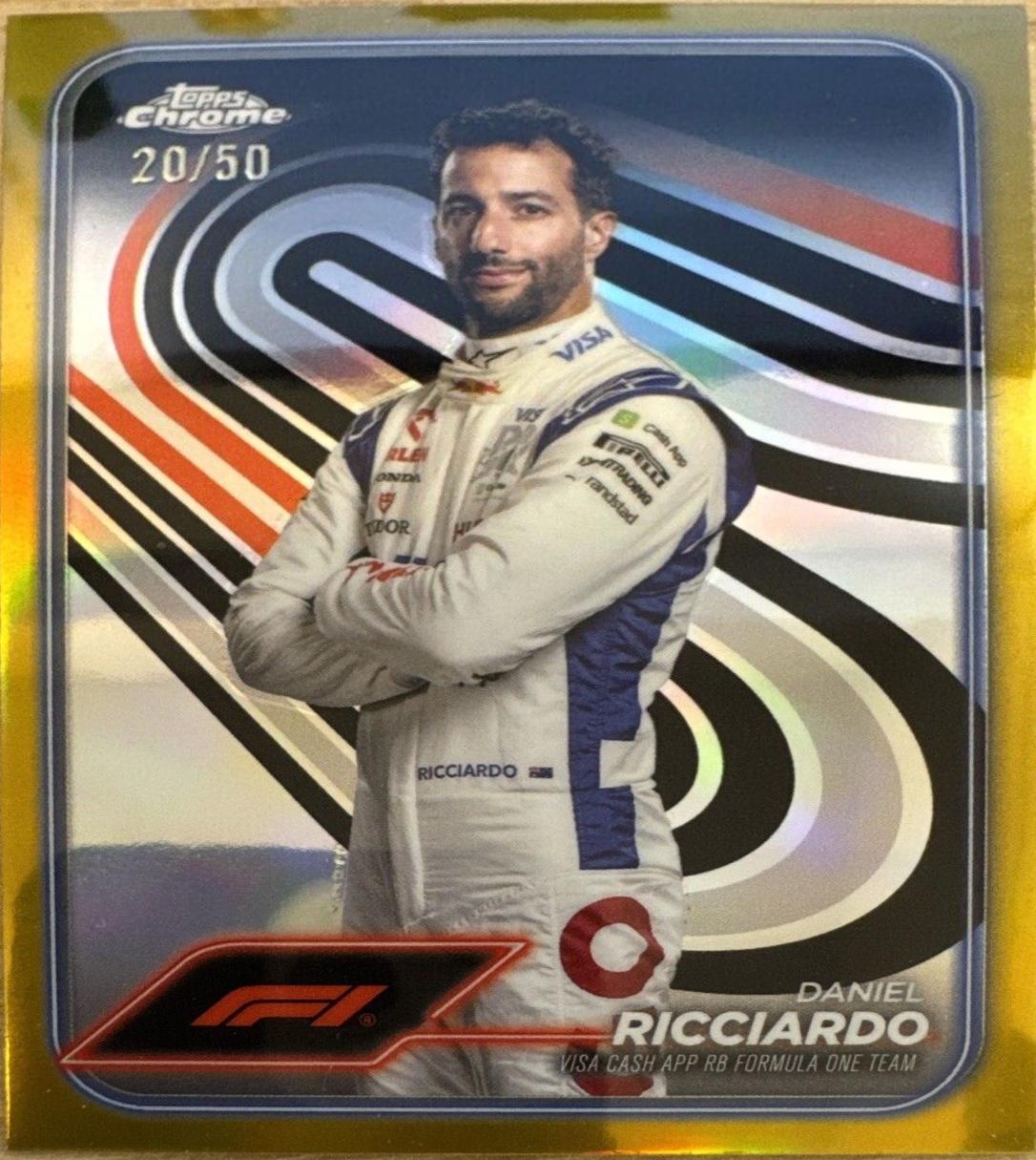 Daniel Ricciardo [Gold Refractor] #18