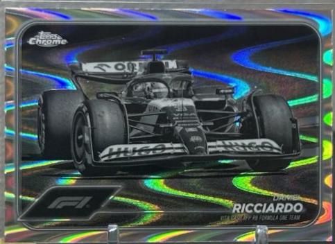 Daniel Ricciardo [Orange RayWave Refractor] #90
