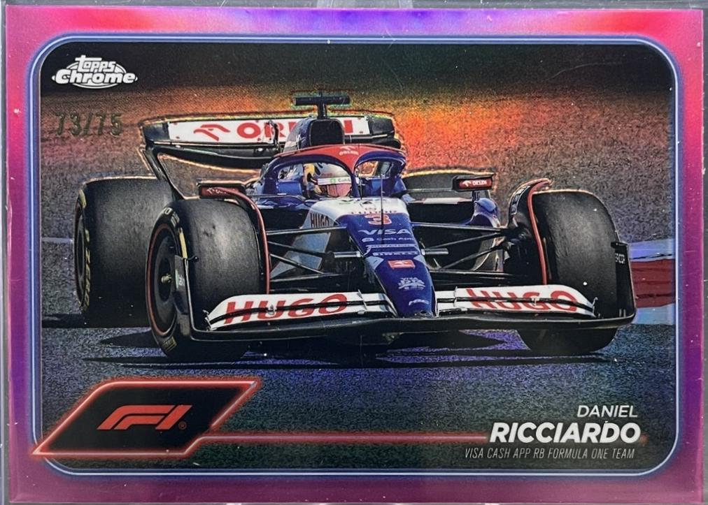 Daniel Ricciardo [Pink Refractor] #90