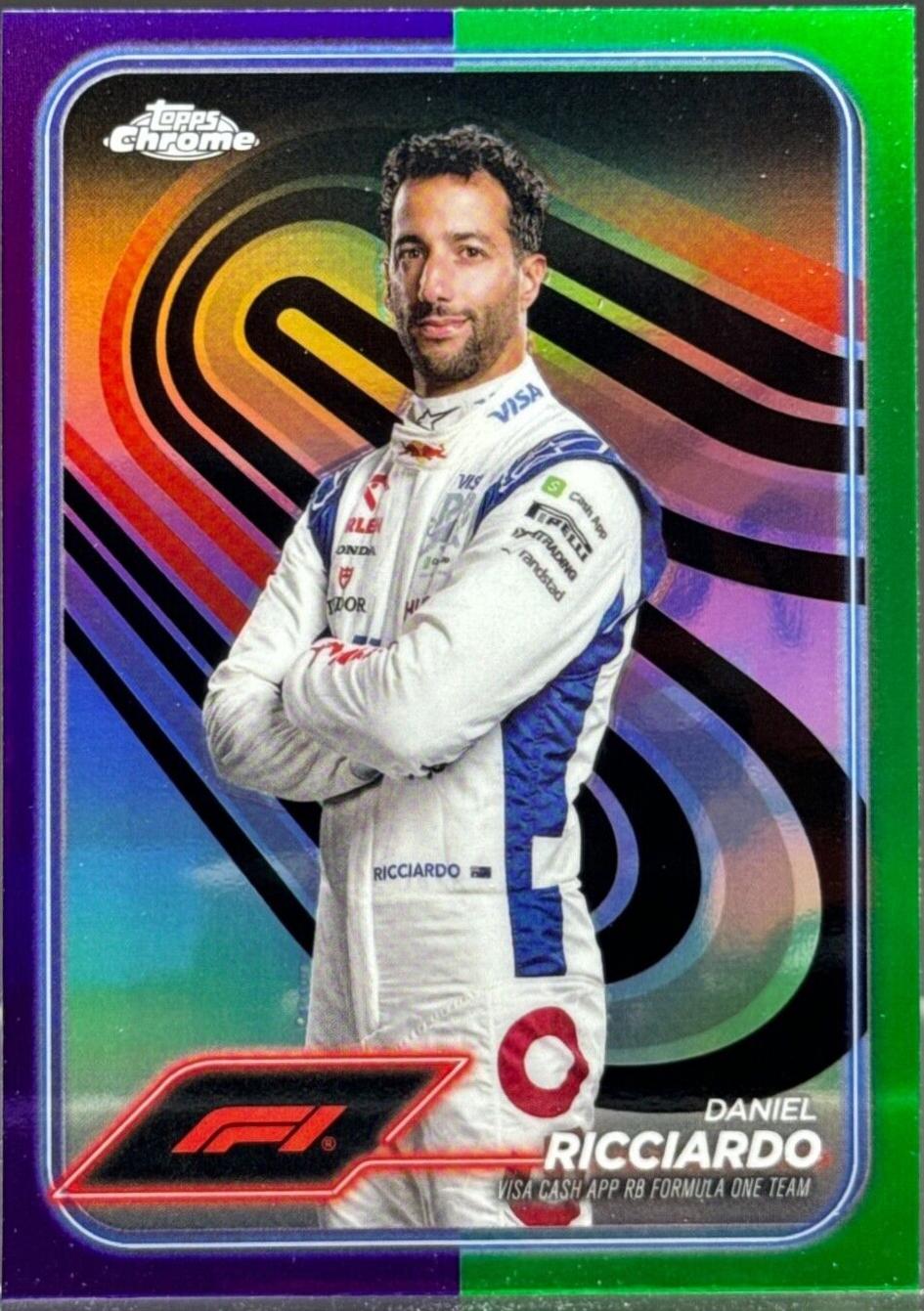 Daniel Ricciardo [Purple Green Refractor] #18