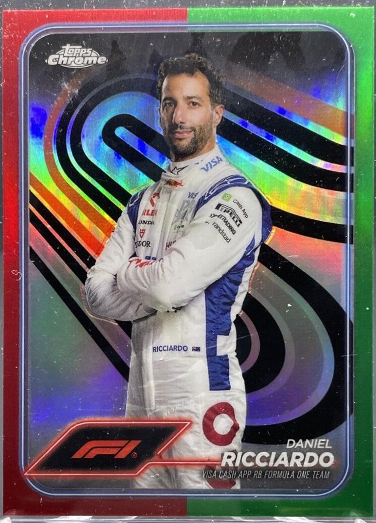 Daniel Ricciardo [Red Green Refractor] #18