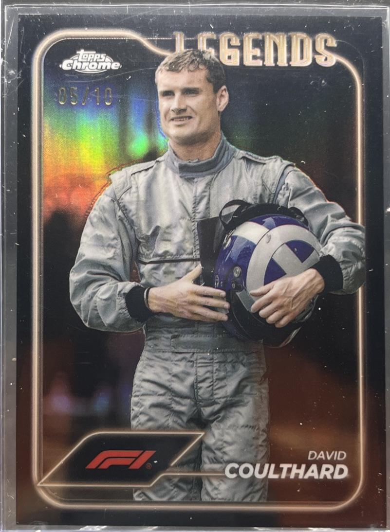 David Coulthard [Black Refractor] #196