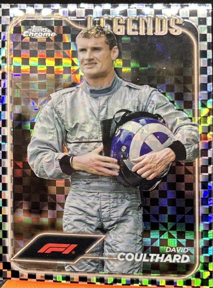 David Coulthard [Checker Flag Refractor] #196