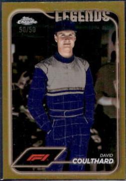 David Coulthard [Gold Refractor] #191