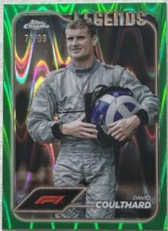 David Coulthard [Green RayWave Refractor] #196
