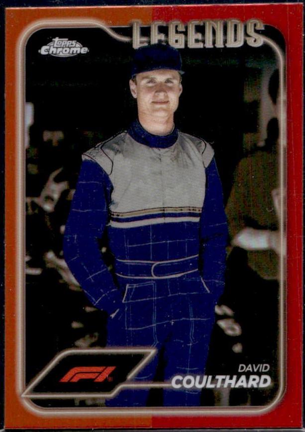 David Coulthard [Orange Red Refractor] #191