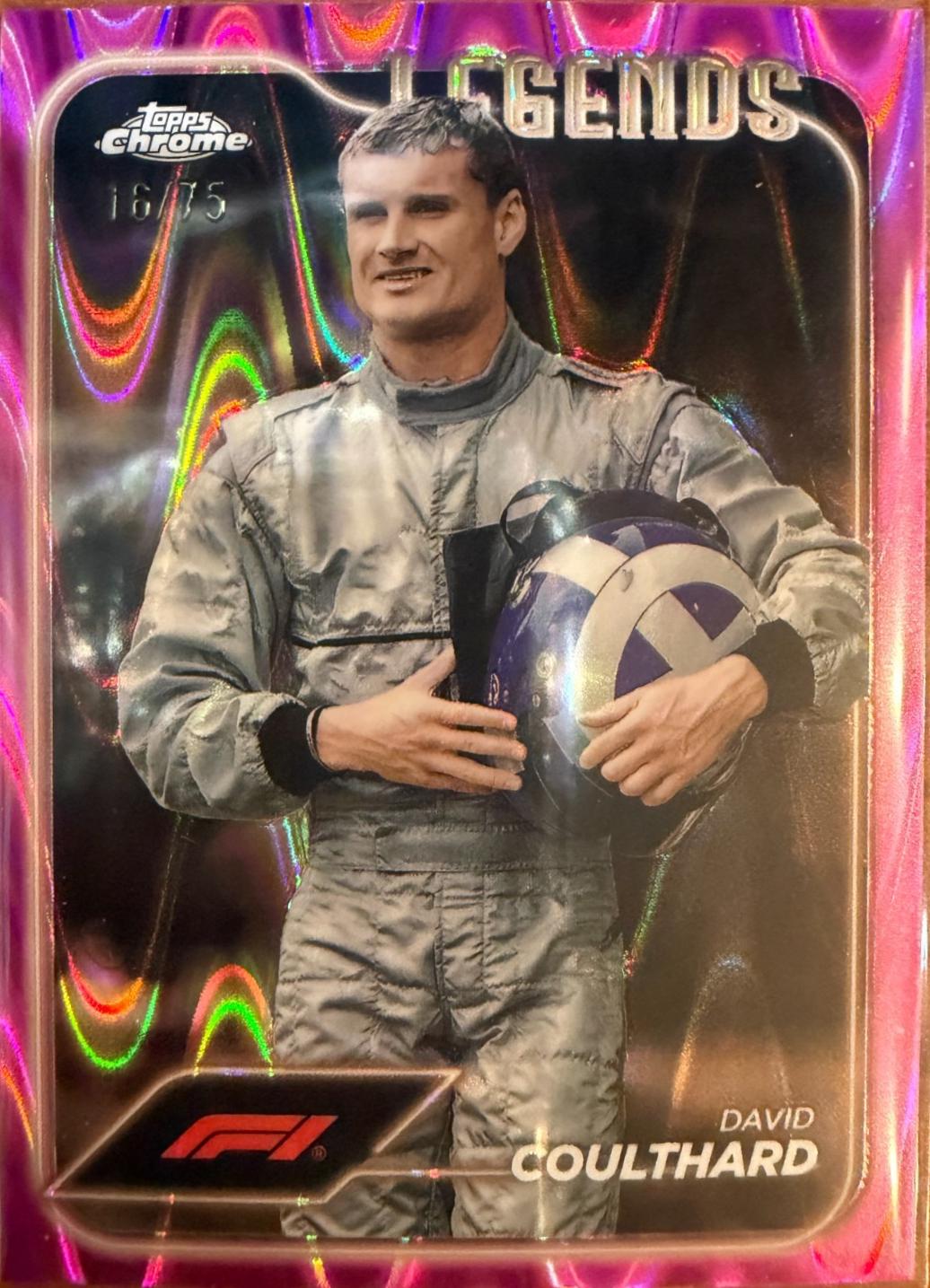 David Coulthard [Pink RayWave Refractor] #196
