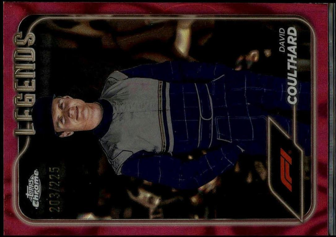 David Coulthard [Purple Green Refractor] #191