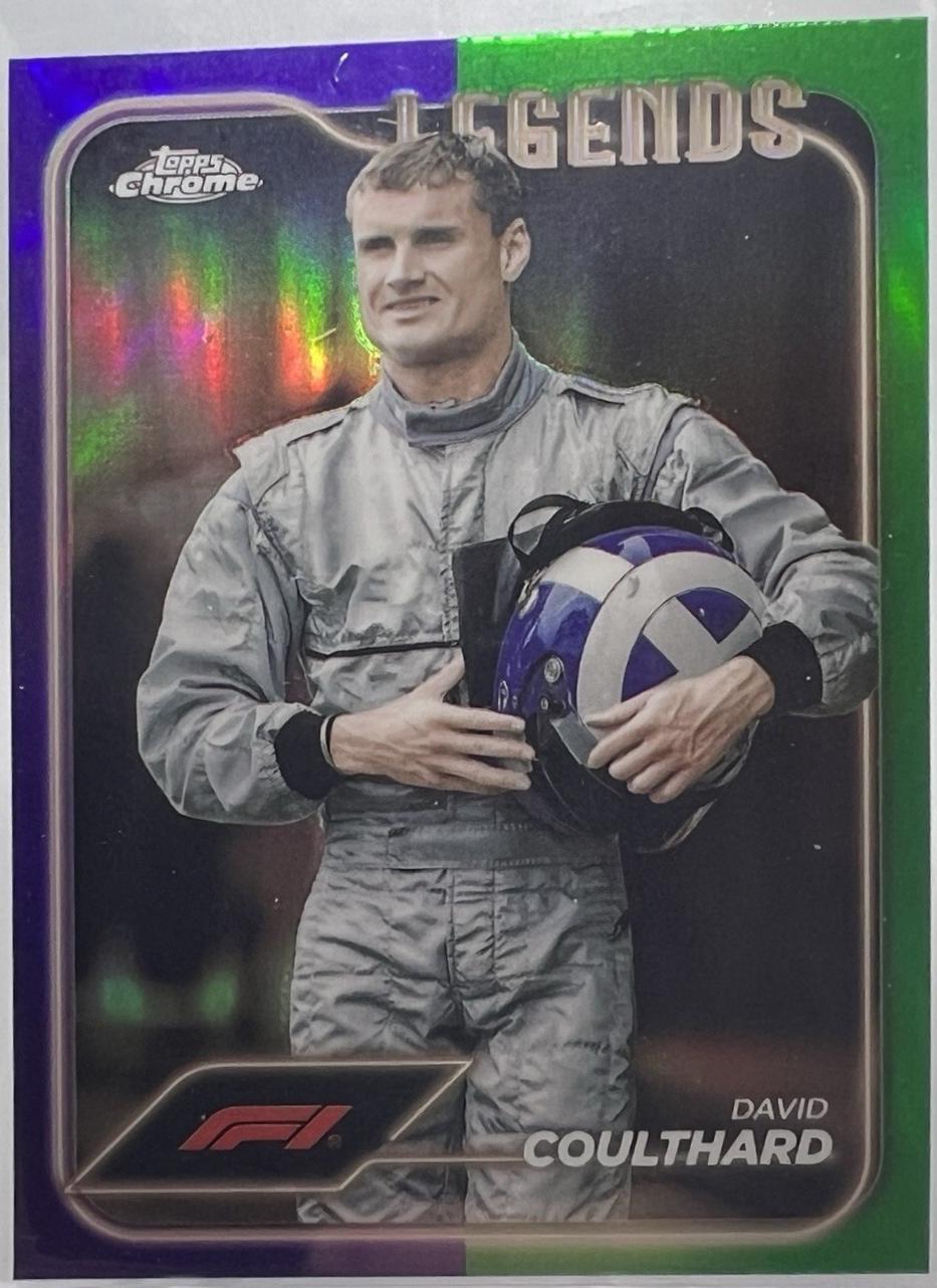 David Coulthard [Purple Green Refractor] #196