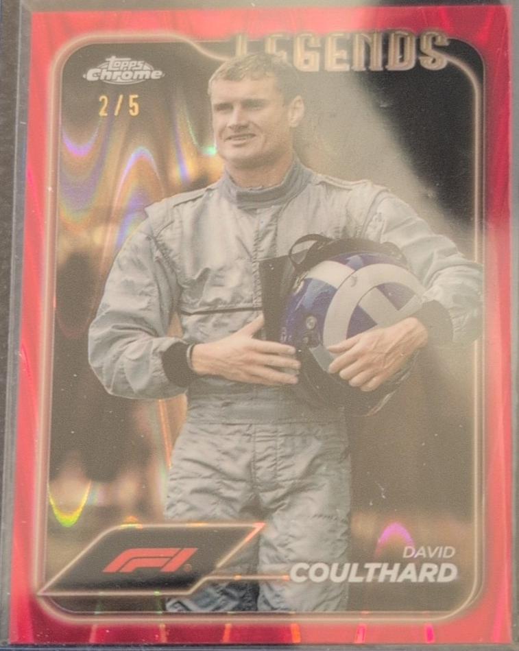 David Coulthard [Red RayWave Refractor] #196
