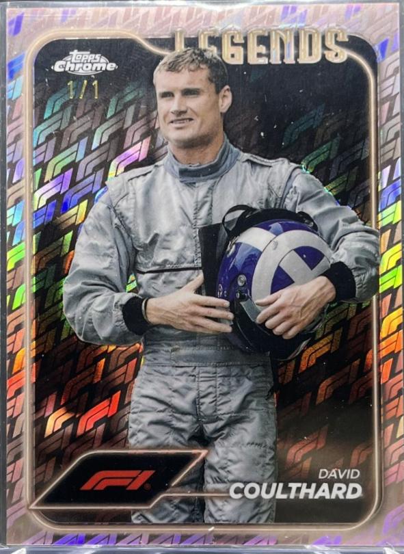 David Coulthard [Rose Gold Logofractor] #196