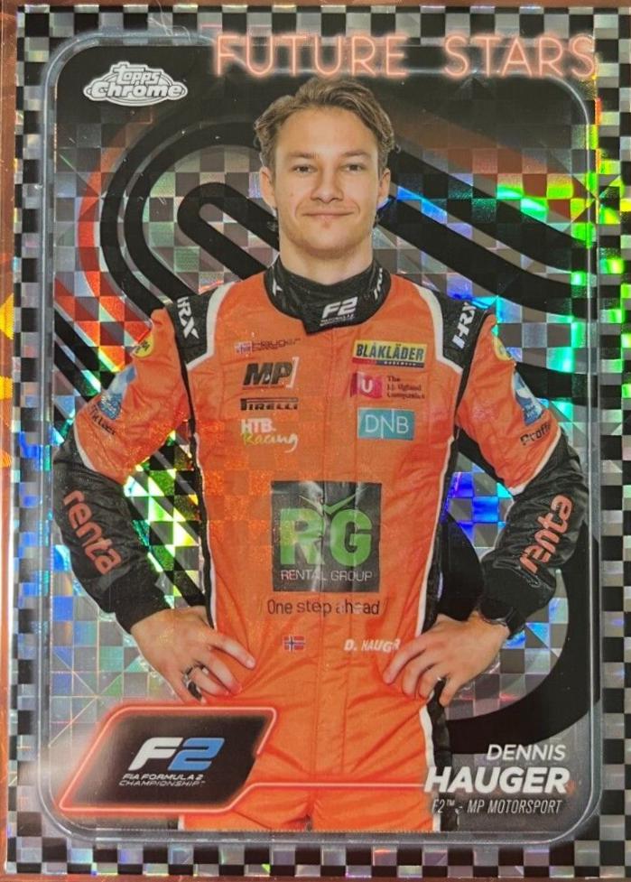 Dennis Hauger [Checker Flag Refractor] #23