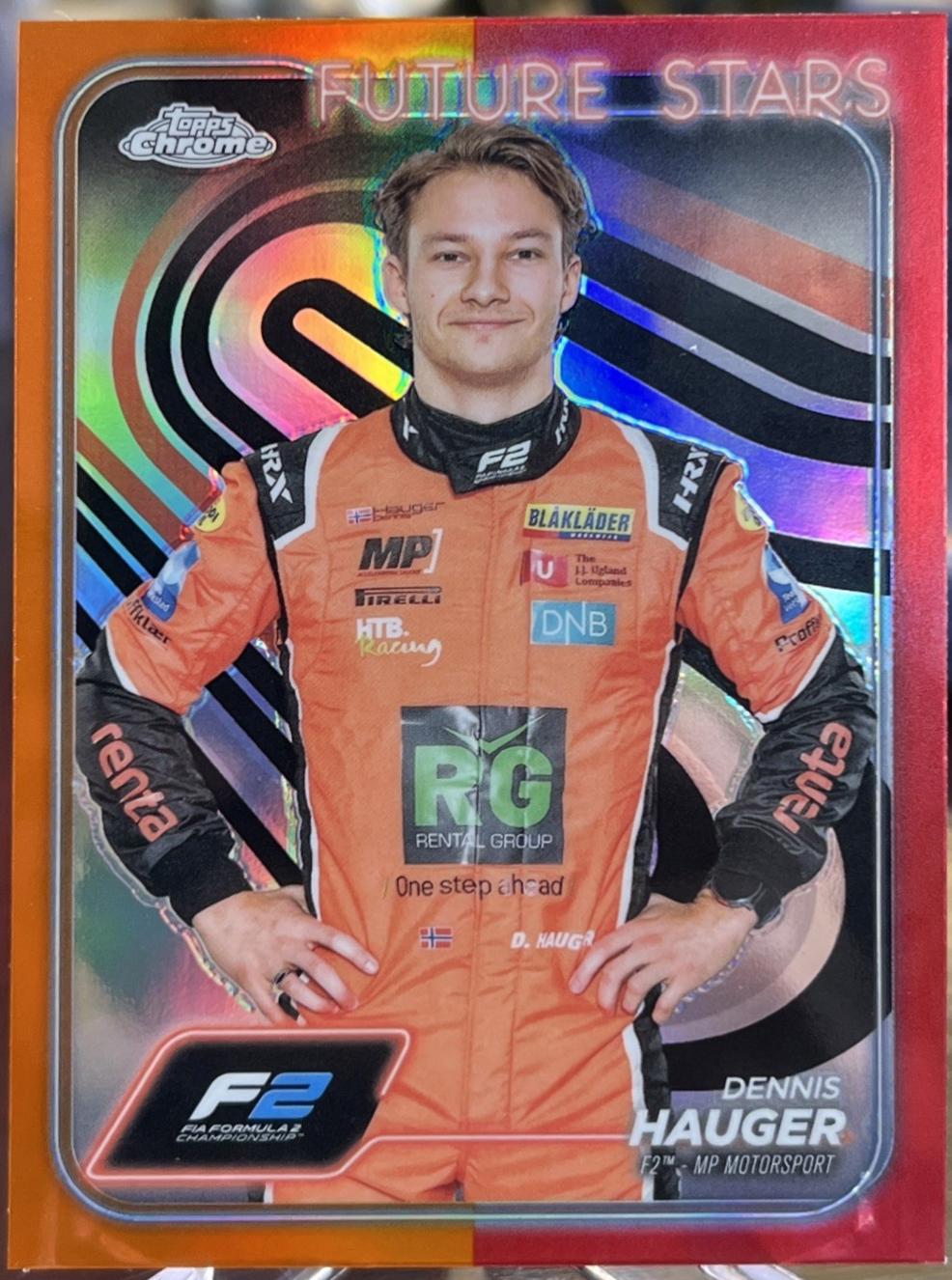 Dennis Hauger [Orange Red Refractor] #23