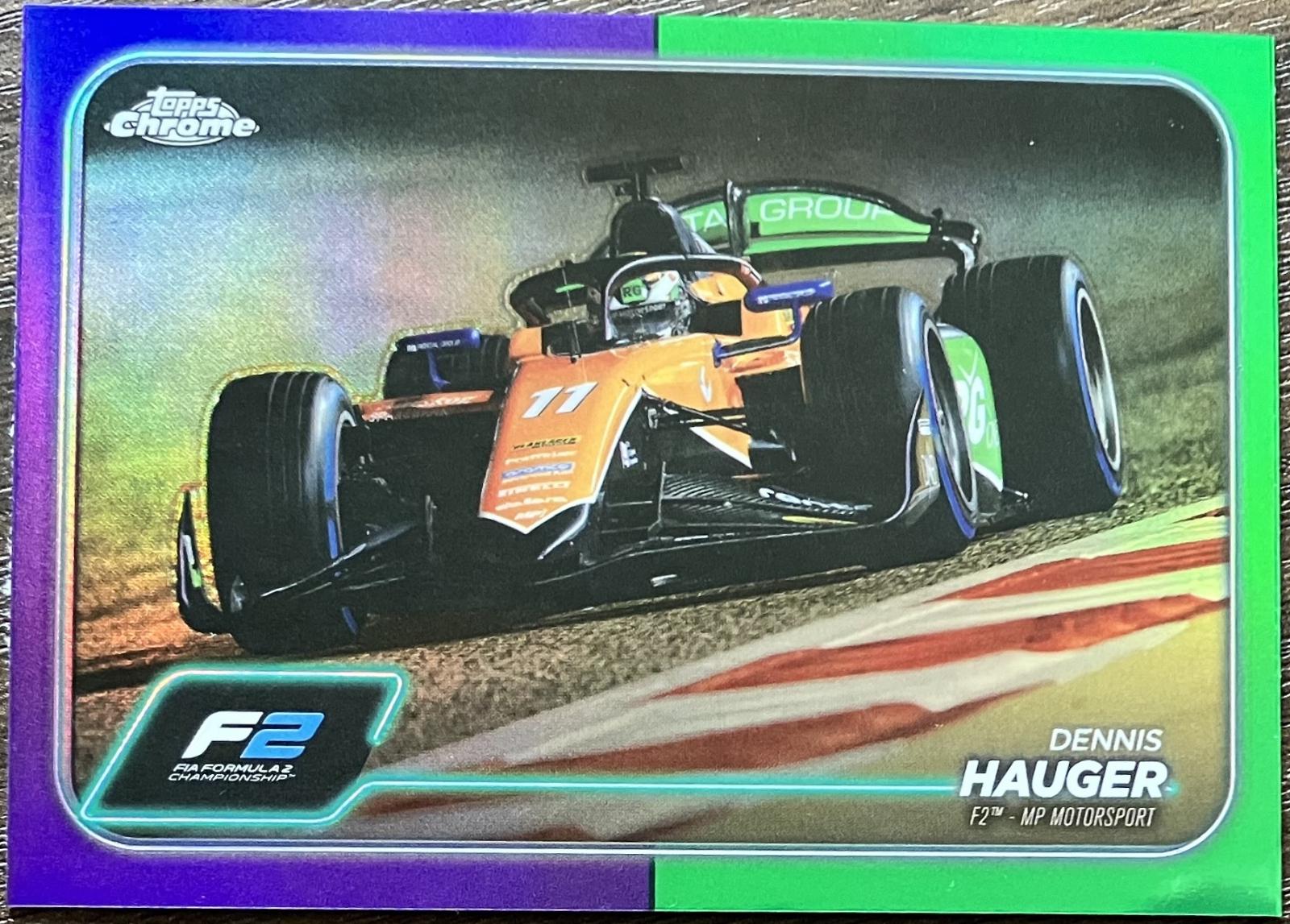 Dennis Hauger [Purple Green Refractor] #95