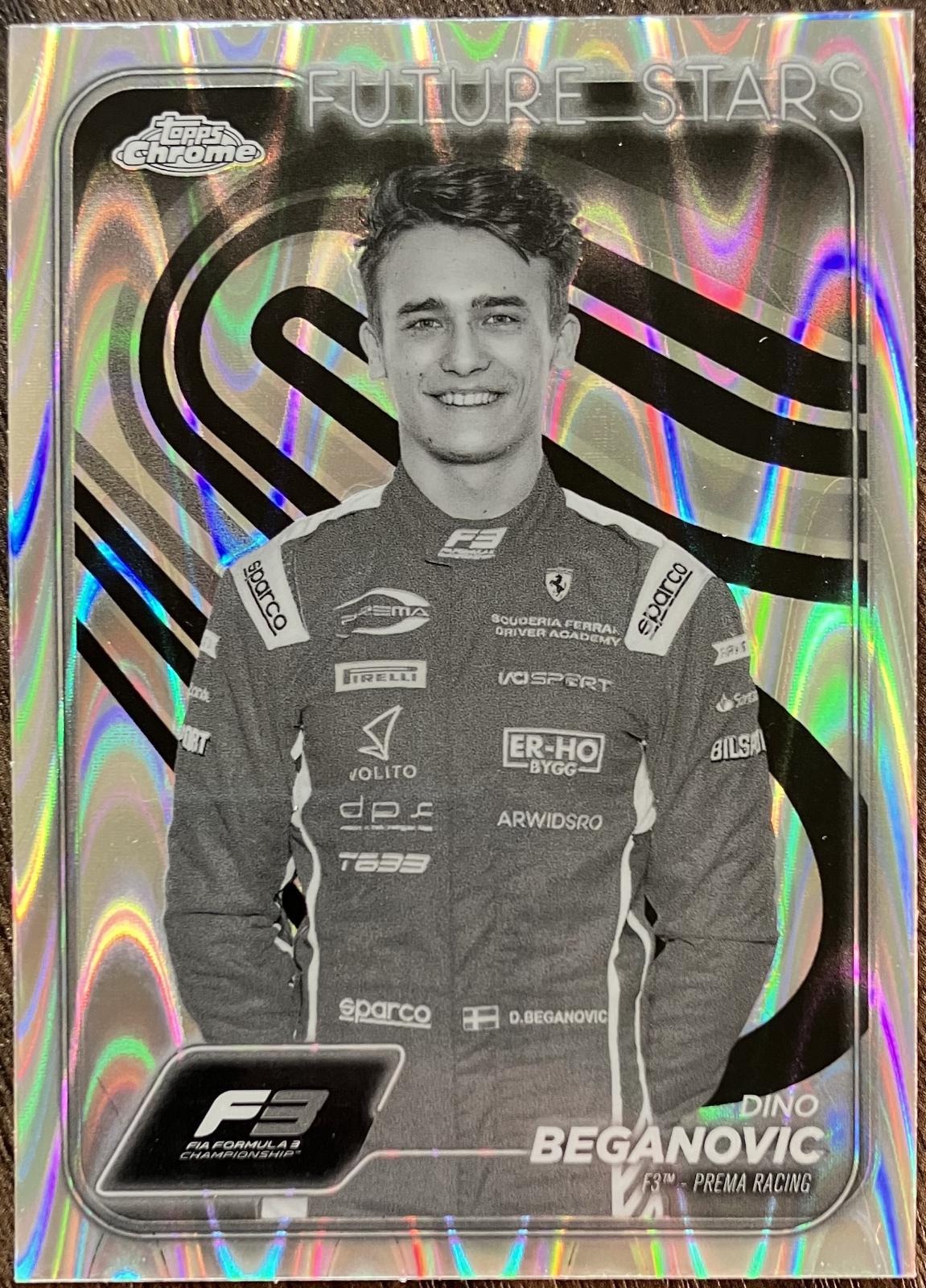 Dino Beganovic [Black White RayWave Refractor] #43