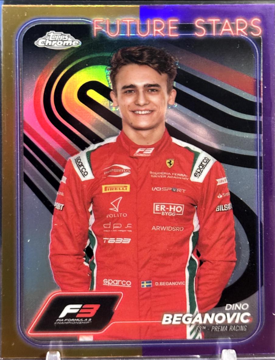 Dino Beganovic [Gold Purple Refractor] #43