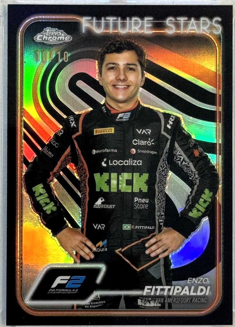 Enzo Fittipaldi [Black Refractor] #39