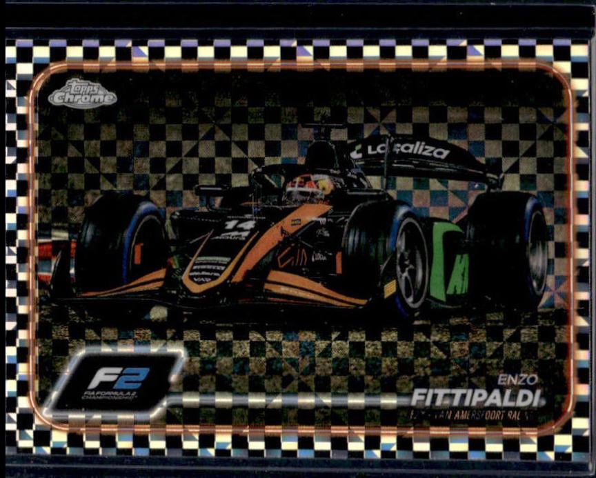 Enzo Fittipaldi [Checker Flag Refractor] #111
