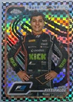 Enzo Fittipaldi [Checker Flag Refractor] #39