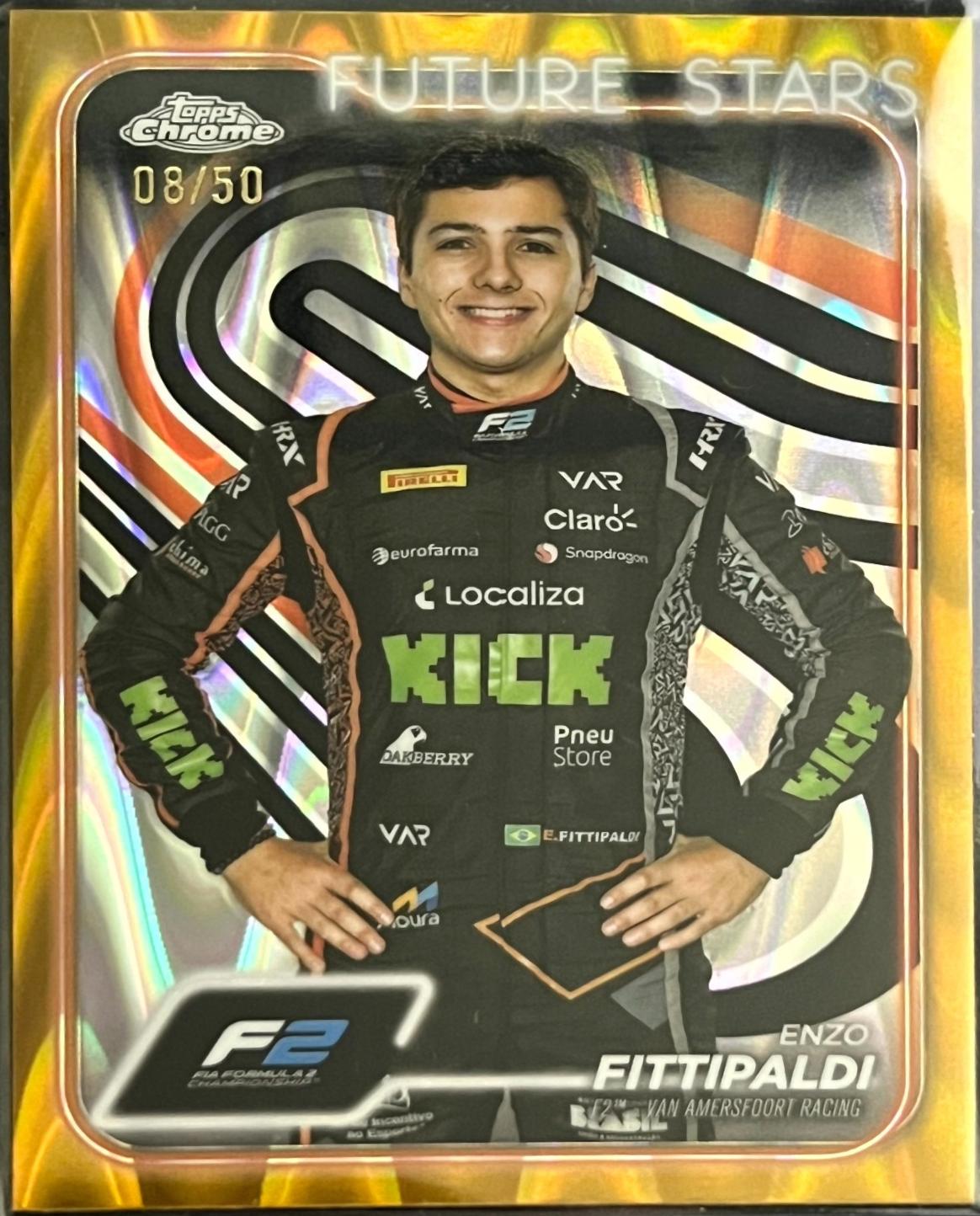 Enzo Fittipaldi [Gold RayWave Refractor] #39