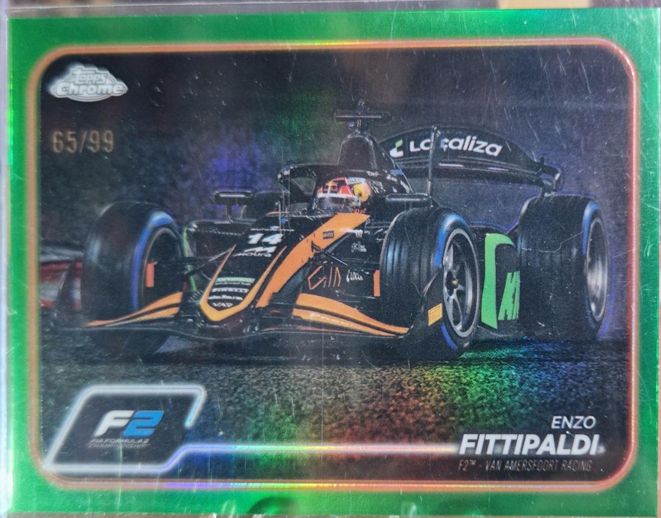 Enzo Fittipaldi [Green Refractor] #111