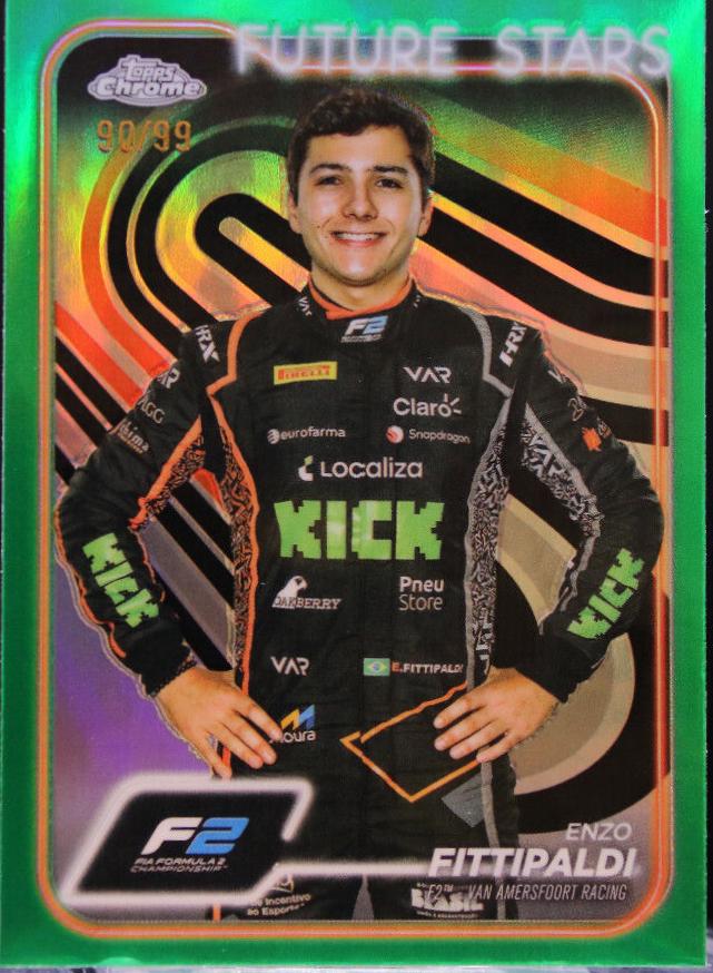 Enzo Fittipaldi [Green Refractor] #39