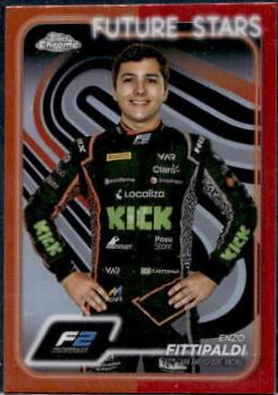 Enzo Fittipaldi [Orange Red Refractor] #39