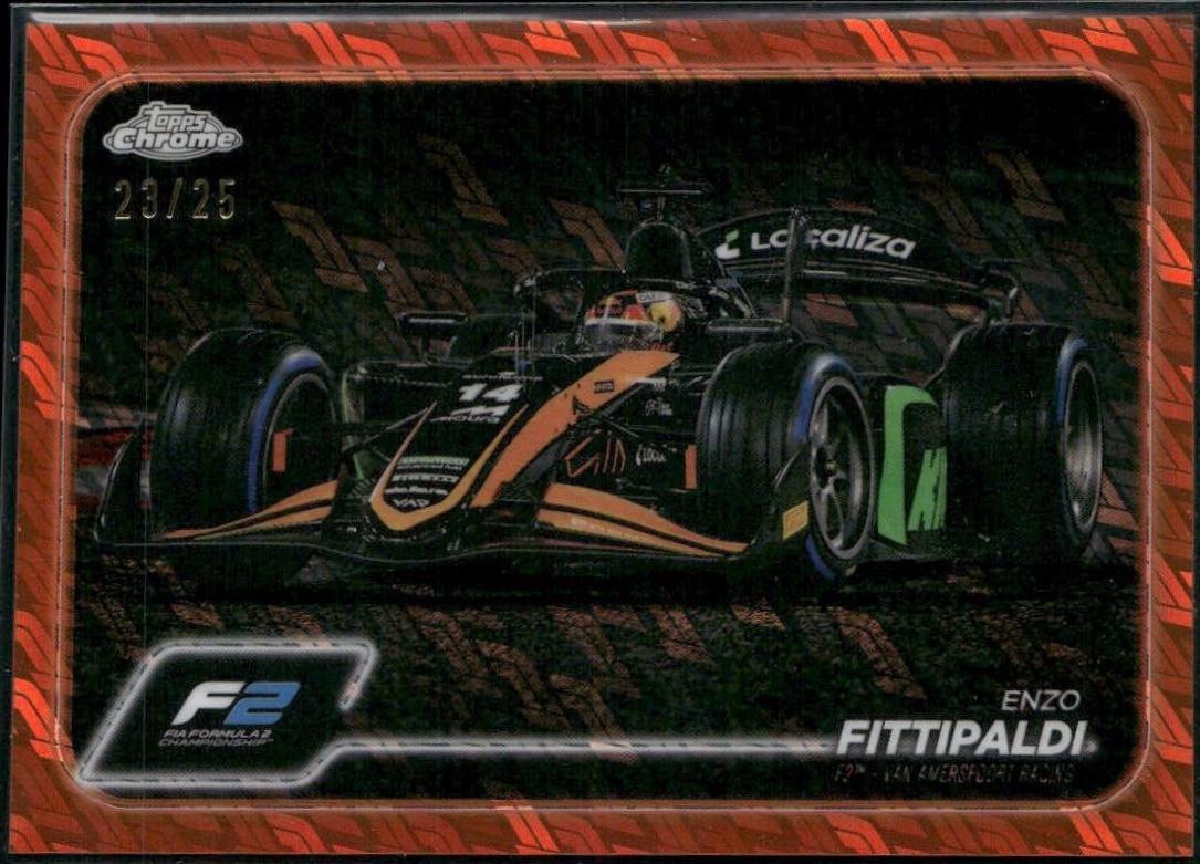 Enzo Fittipaldi [Orange Refractor] #111