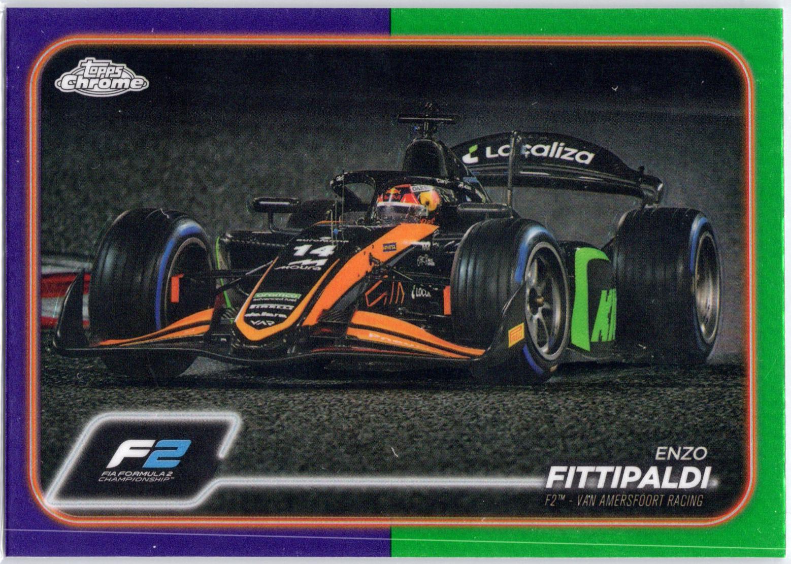 Enzo Fittipaldi [Purple Green Refractor] #111