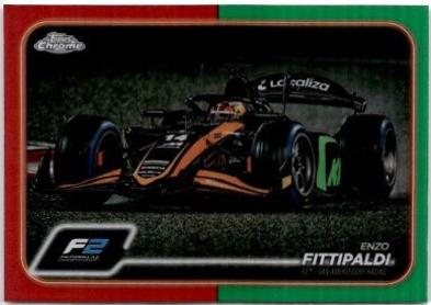 Enzo Fittipaldi [Red Green Refractor] #111