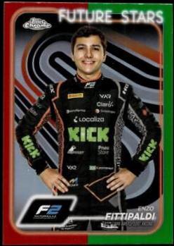 Enzo Fittipaldi [Red Green Refractor] #39