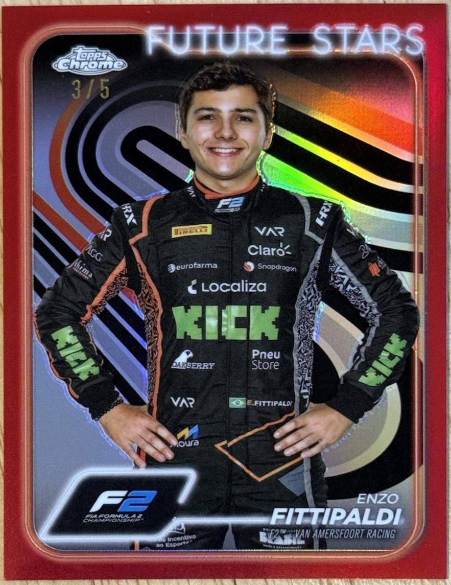 Enzo Fittipaldi [Red Refractor] #39