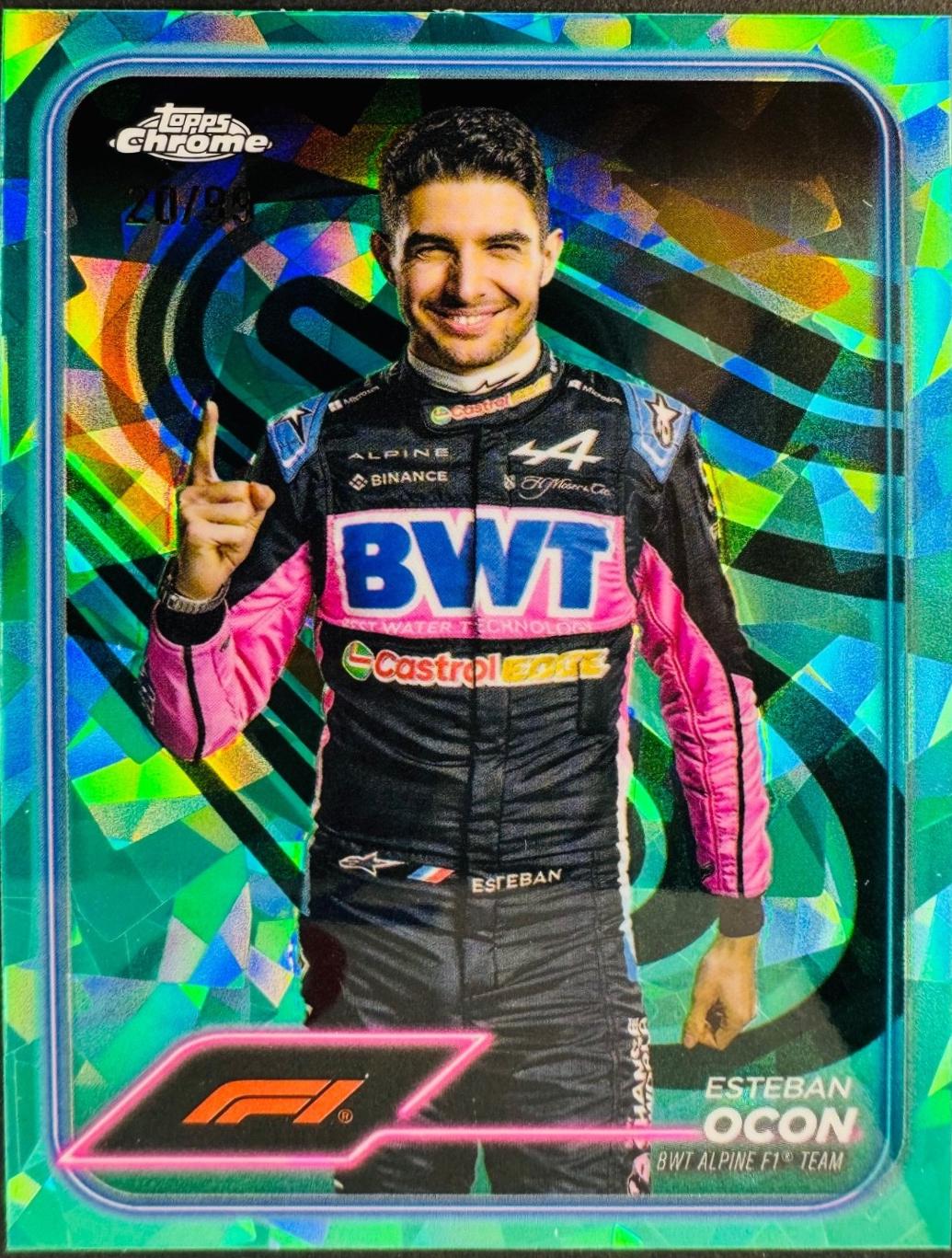Esteban Ocon [Aqua Sapphire] #9